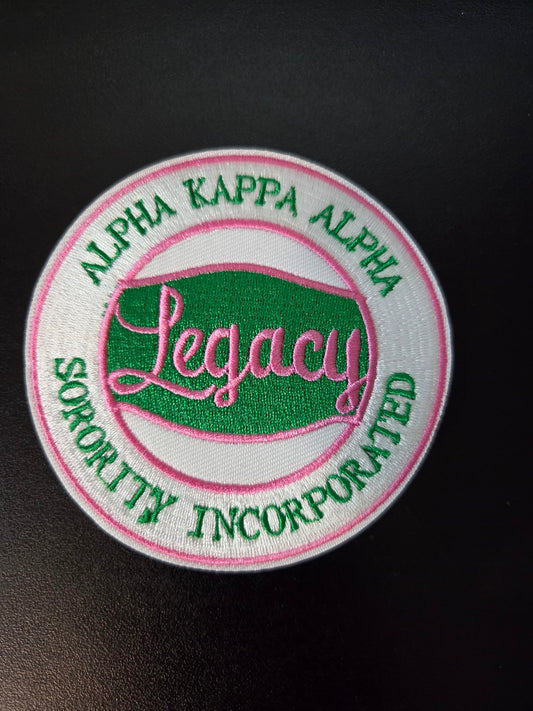 AKA Legacy Iron On Patch