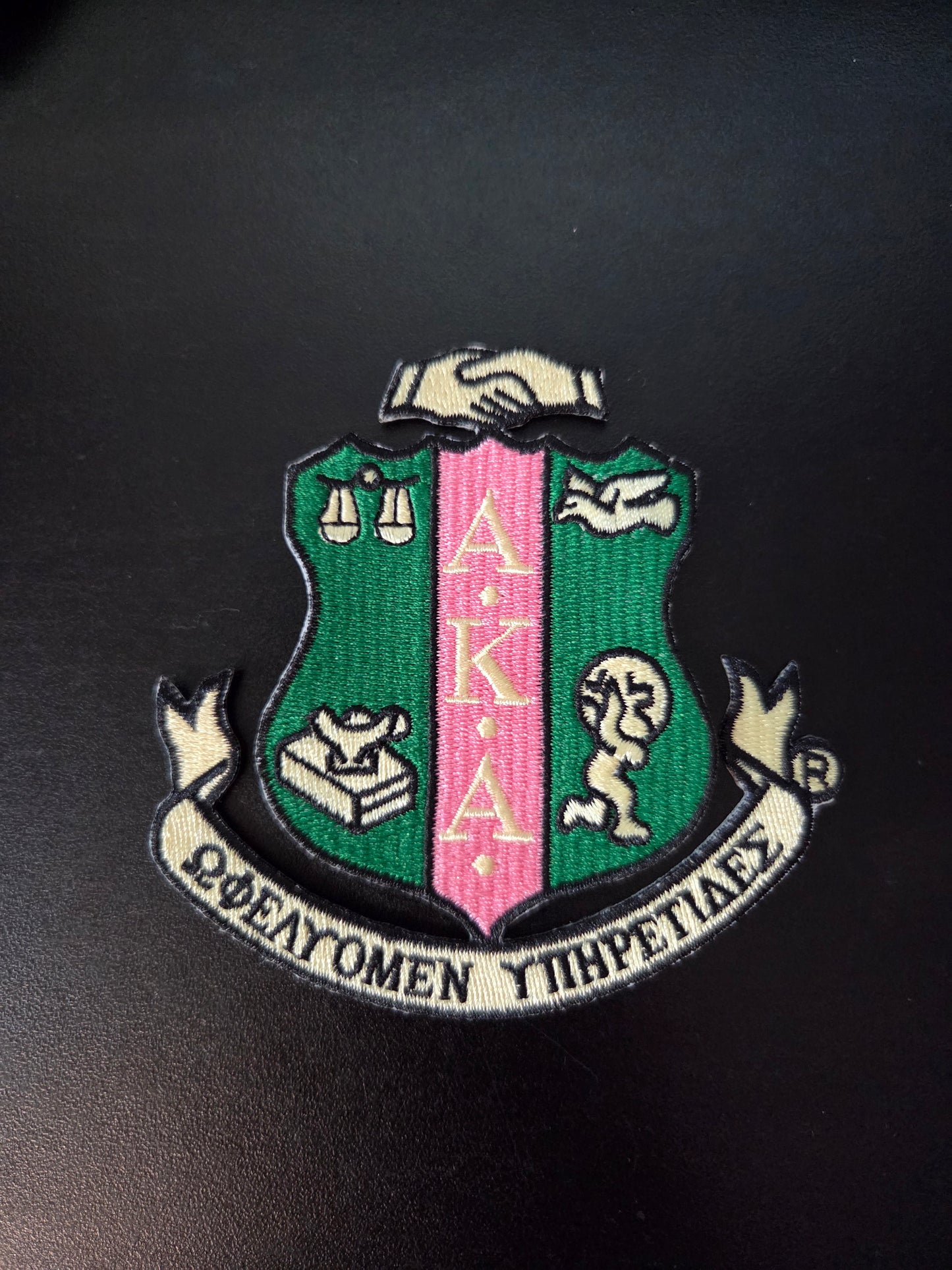 AKA Shield Iron On Patch
