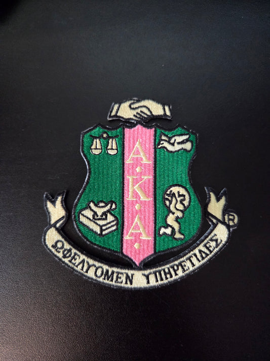 AKA Shield Iron On Patch