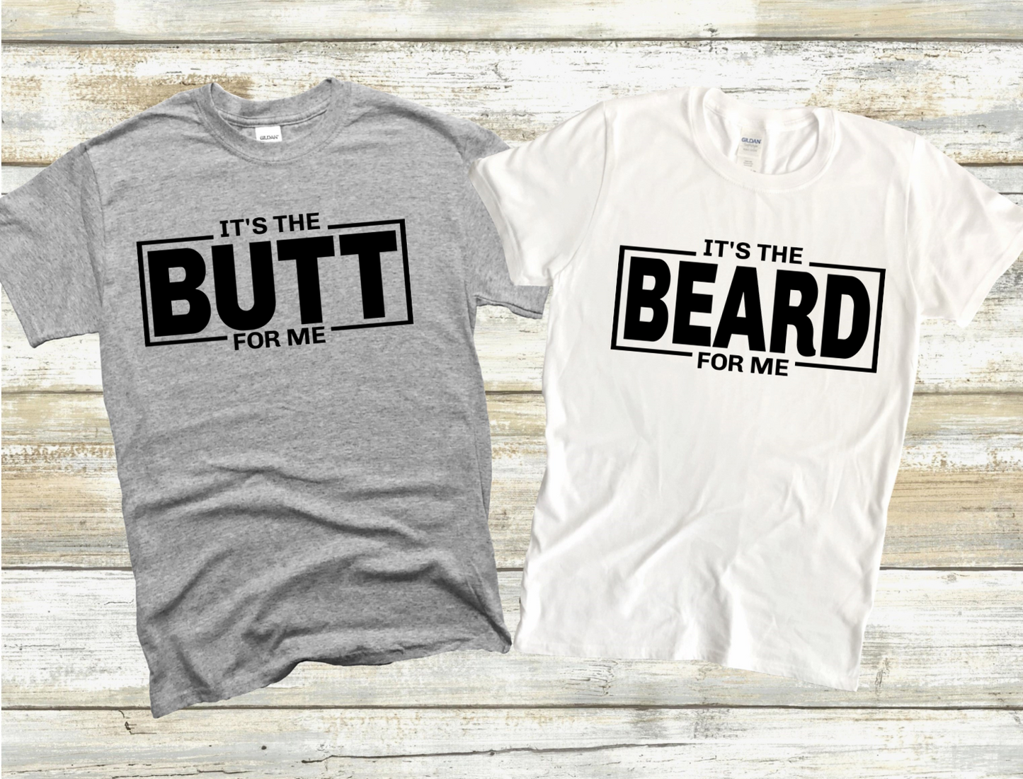 COUPLES - It's The Butt/Beard For Me - HIS ONLY