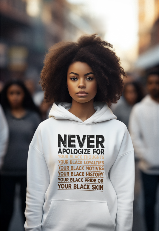 Never Apologize Black History